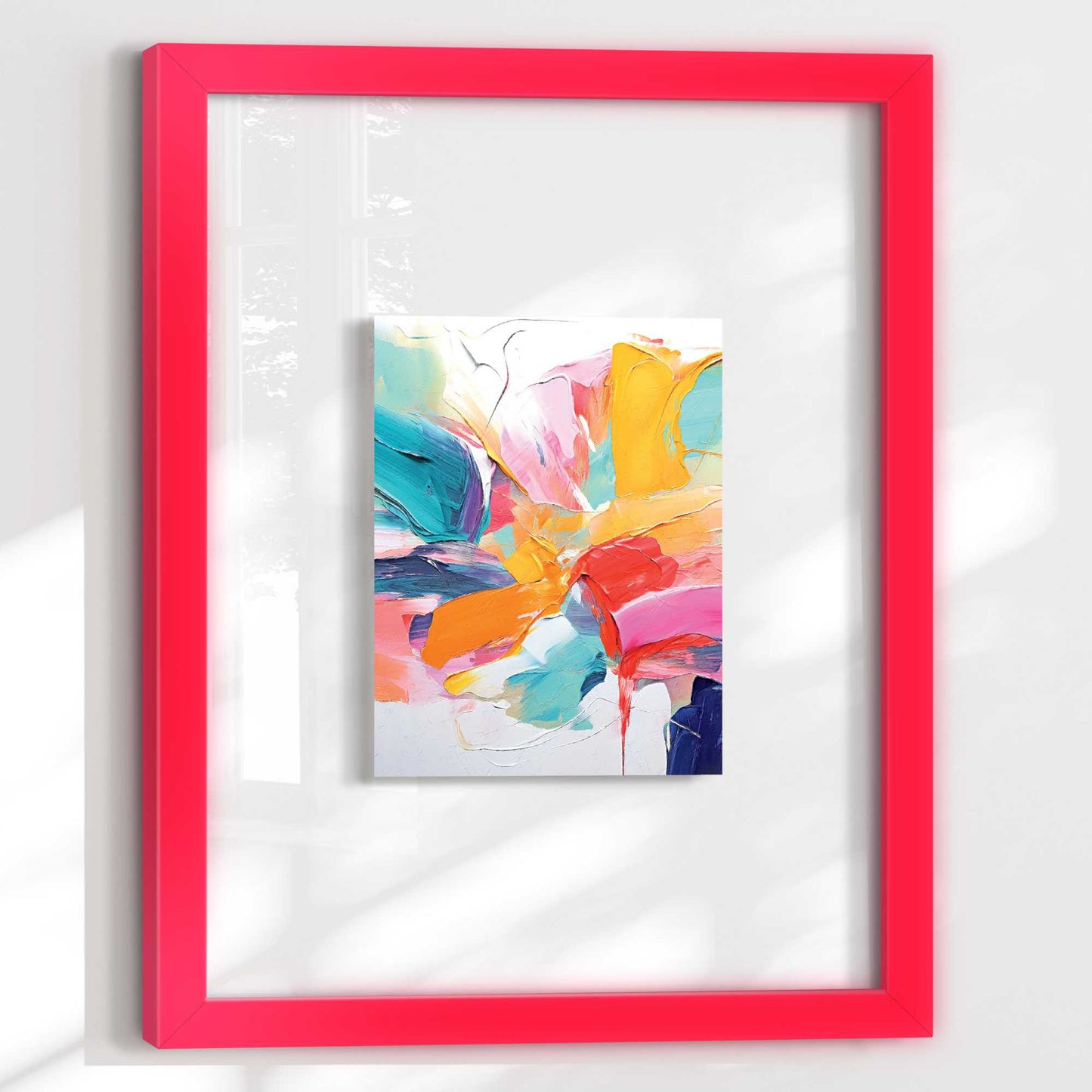 Framed Acryl Full Colour Painted 40x30