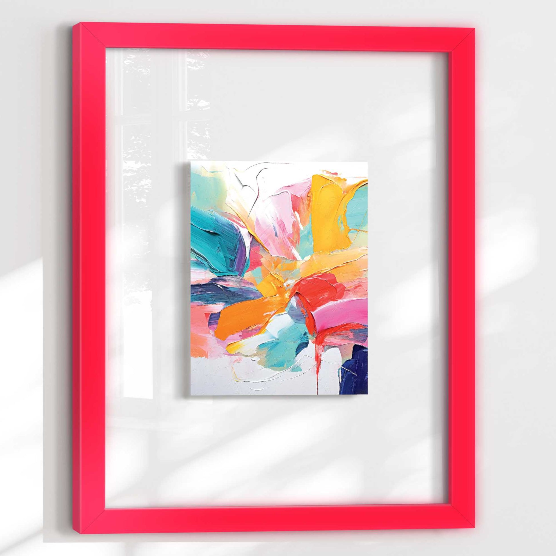 Framed Acryl Full Colour Painted 40x30