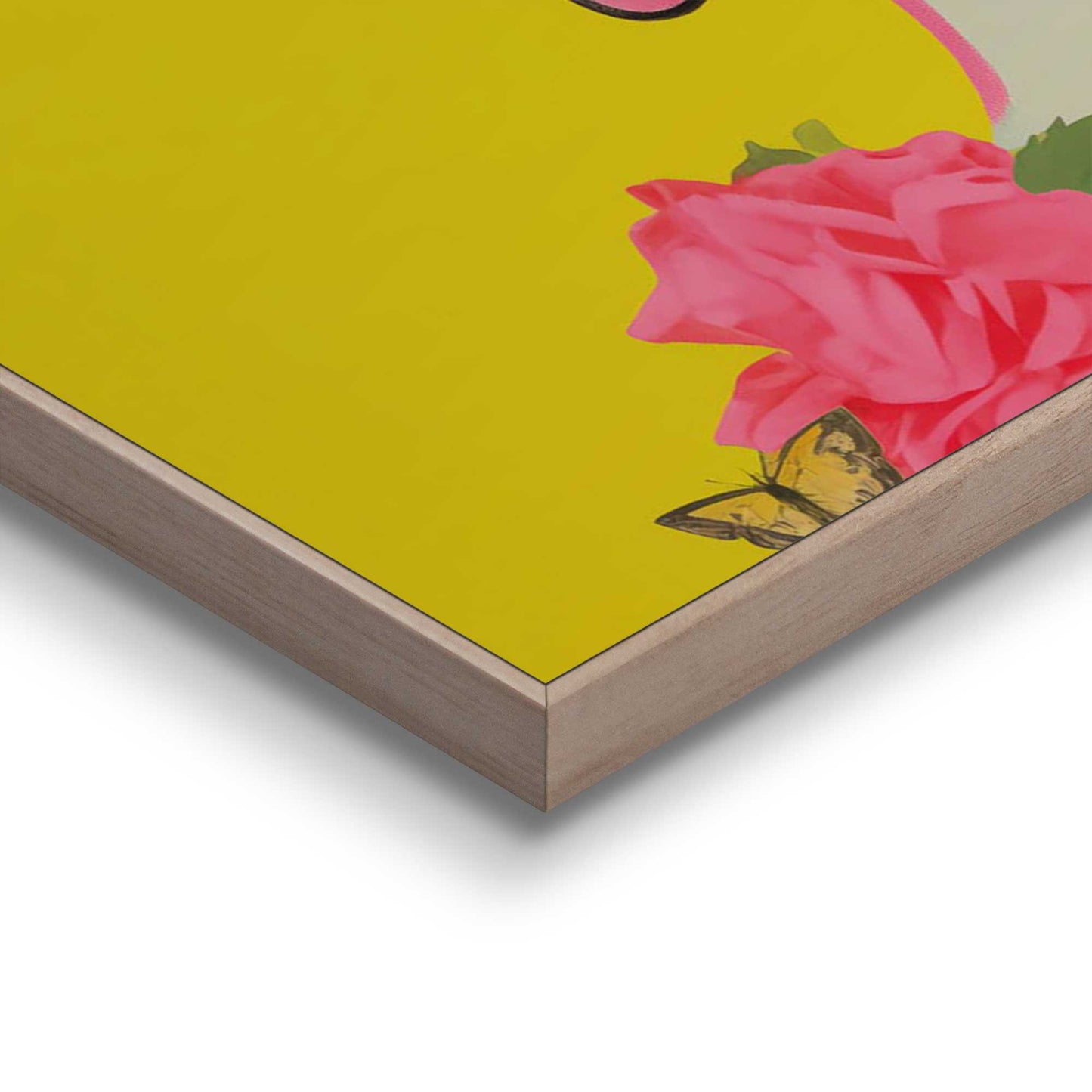 Framed in Wood Frida Pop Art 70x50