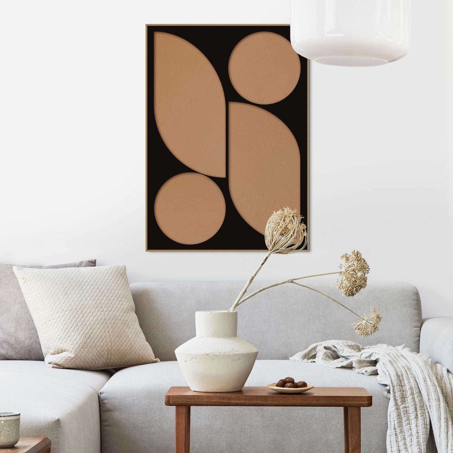 Framed in Wood Equal 70x50