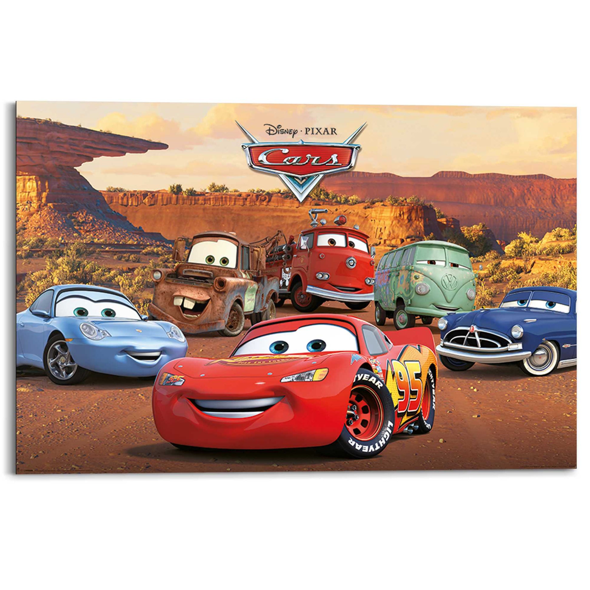 Painting Disney Cars - characters 60x90