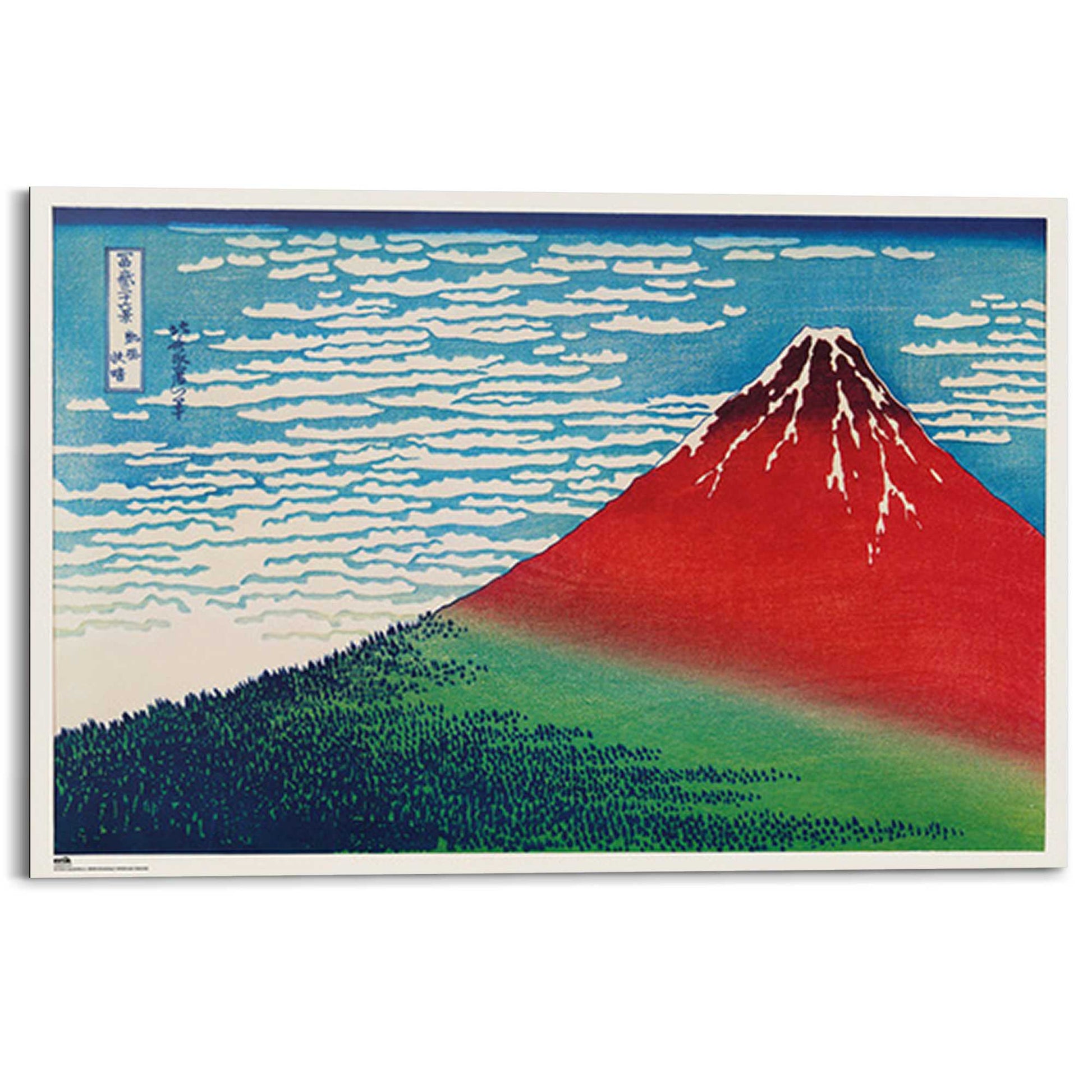 Painting Katsushika Hokusai - fine wind clear morning 60x90