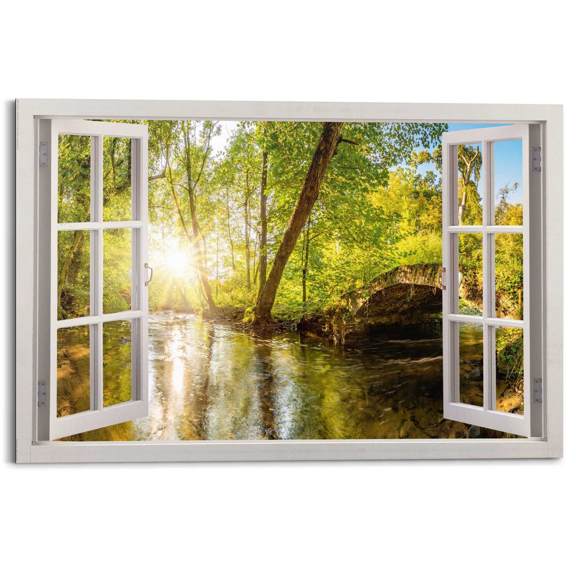 Painting Forest Window 60x90