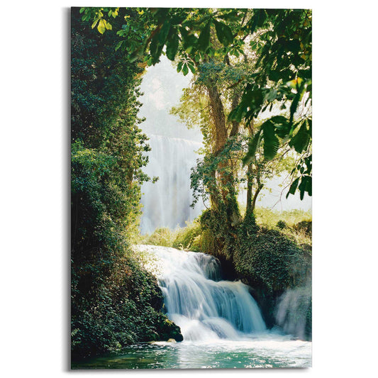 Painting Waterfalls - zaragoza 90x60