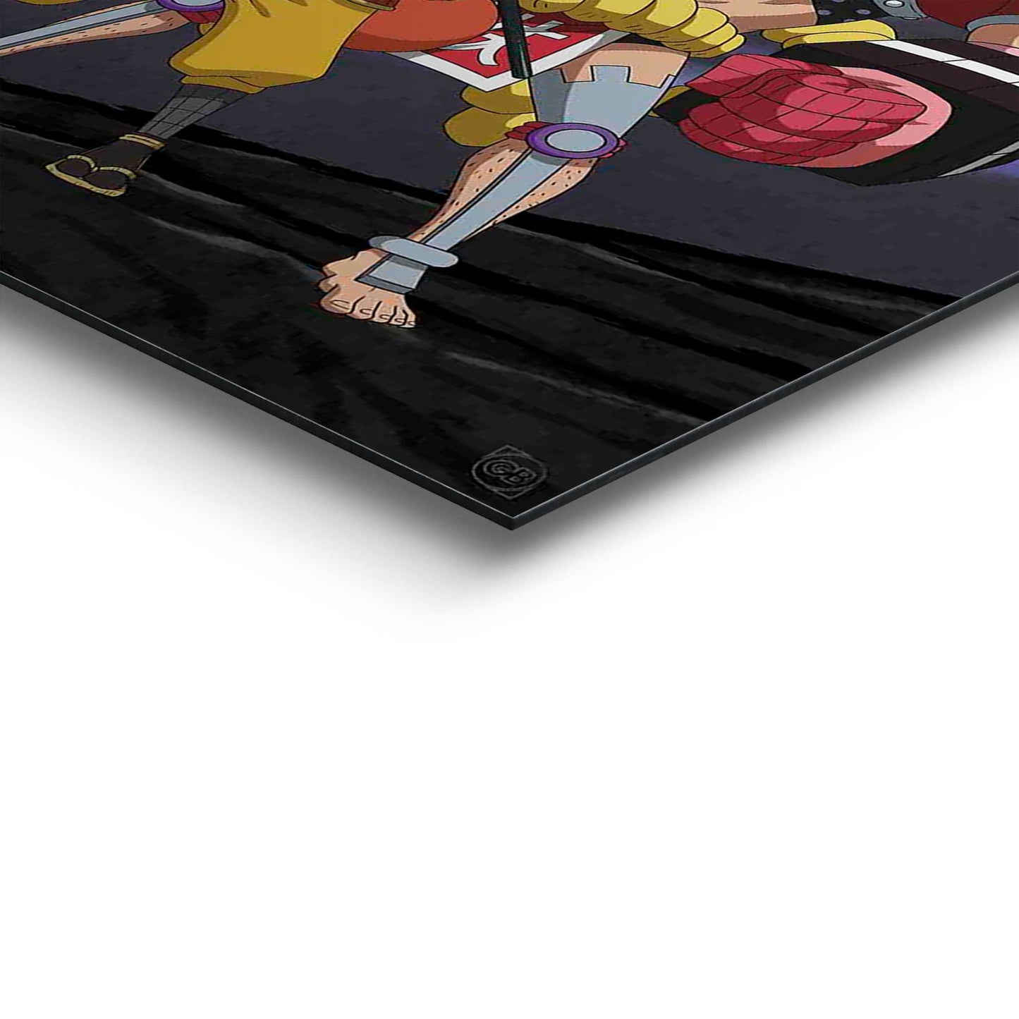 Painting One Piece - the crew vs. Kaido 60x90