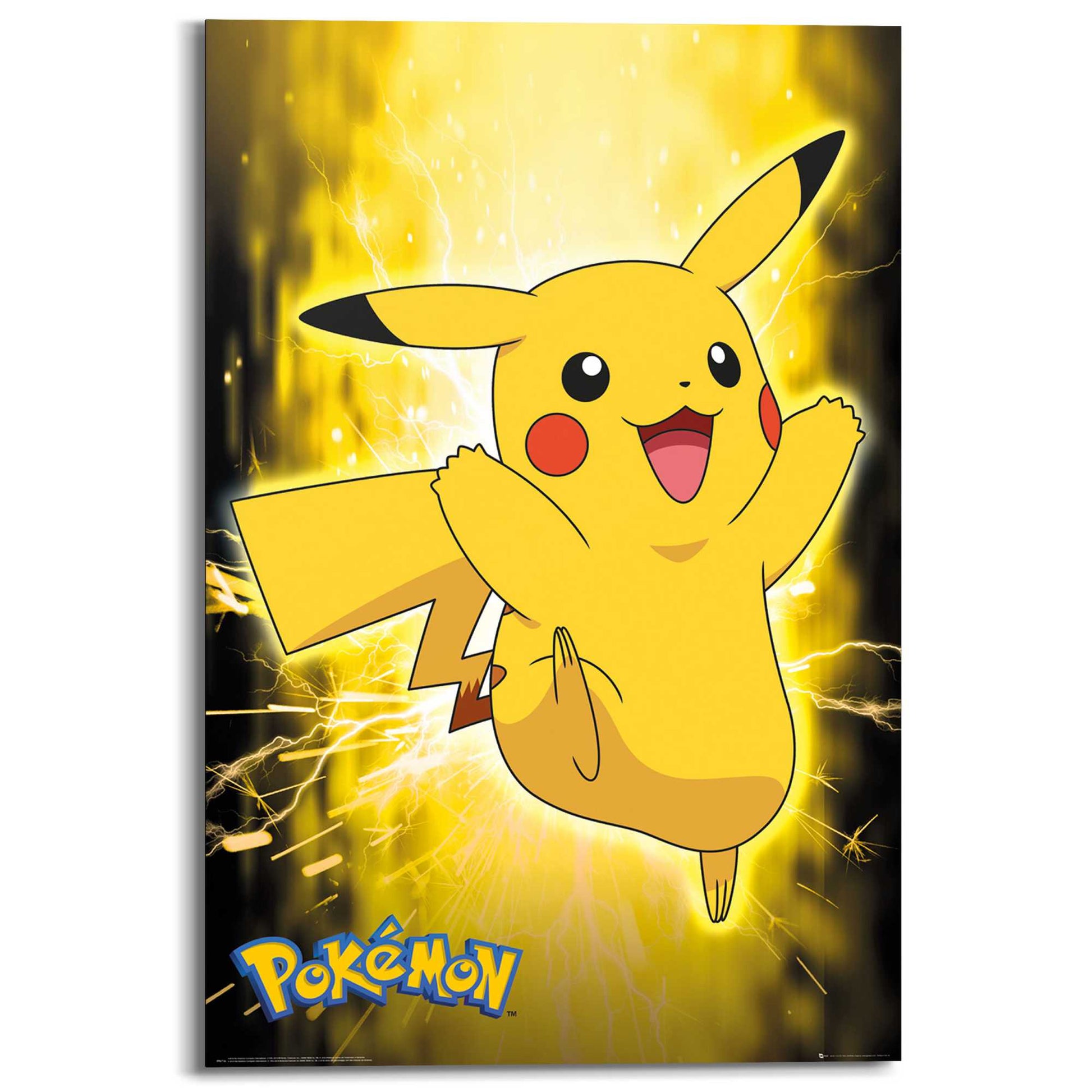 Painting Pokemon - Pikachu neon 90x60
