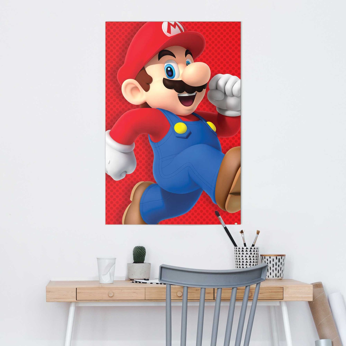 Painting Super Mario - run 90x60