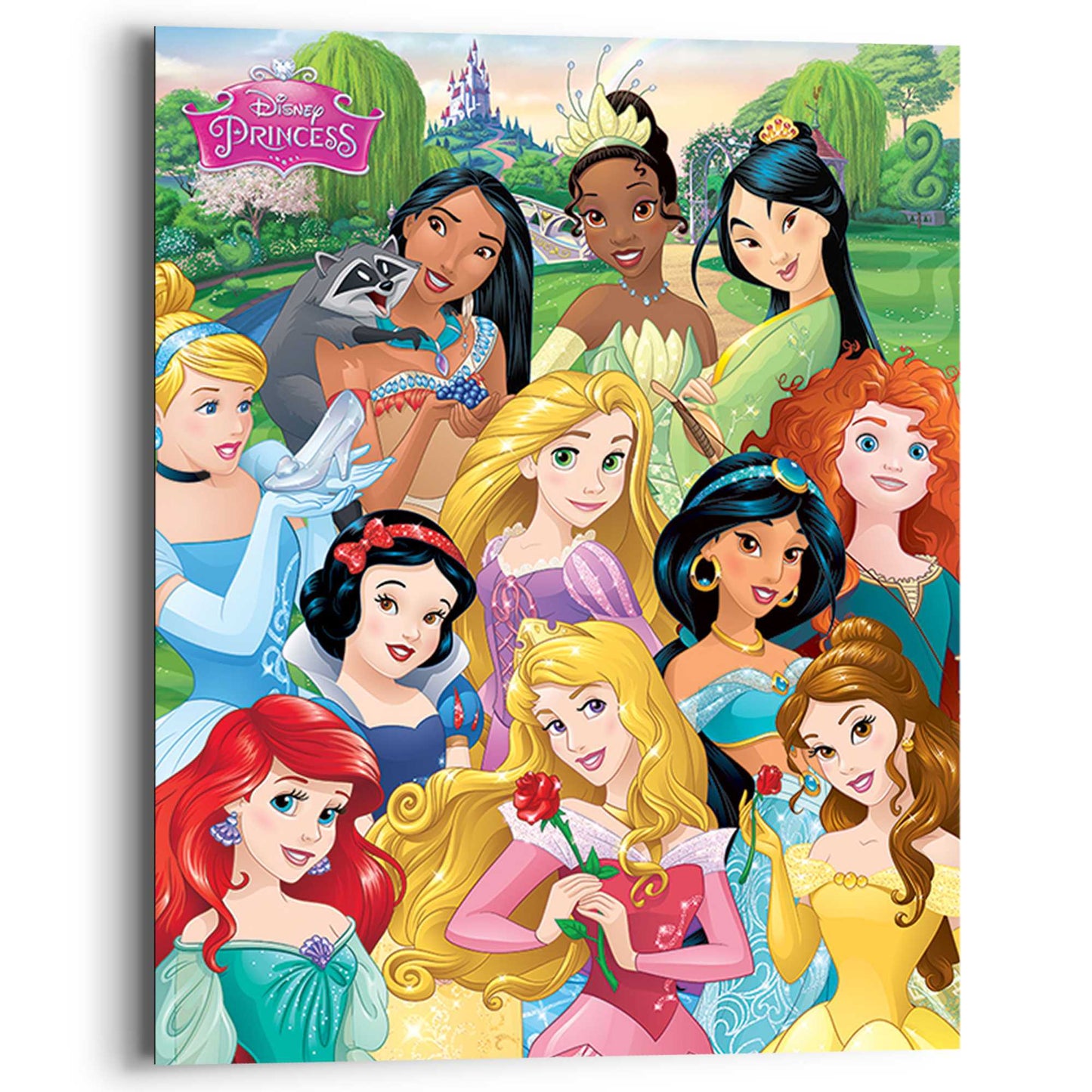 Painting Disney Princess - I am a princess 50x40