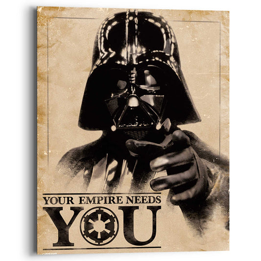 Painting Star Wars Classic - your empire needs you 50x40