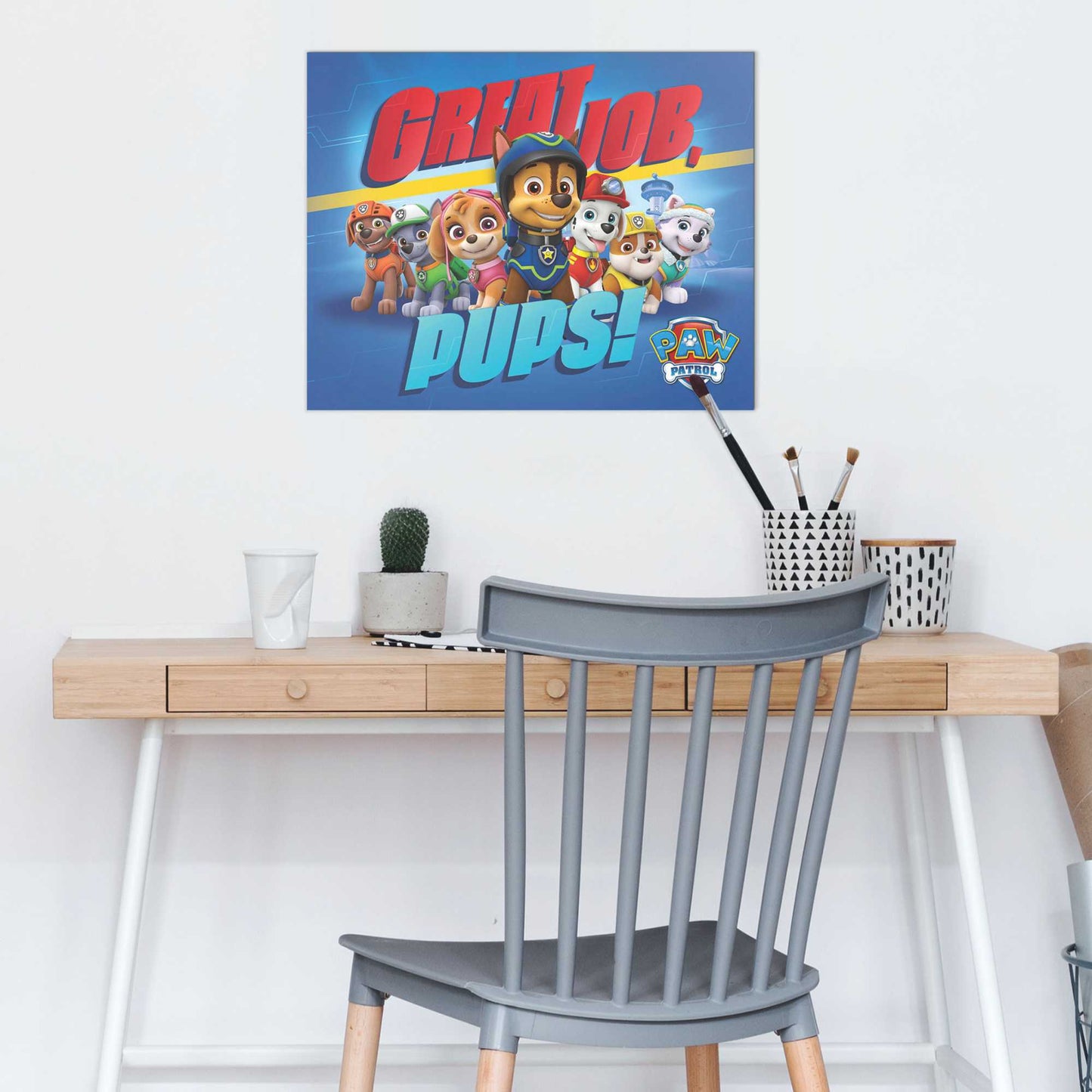 Painting Paw Patrol - great job pups 40x50