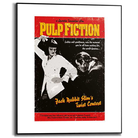 Framed in Black Pulp Fiction - twist contest 50x40