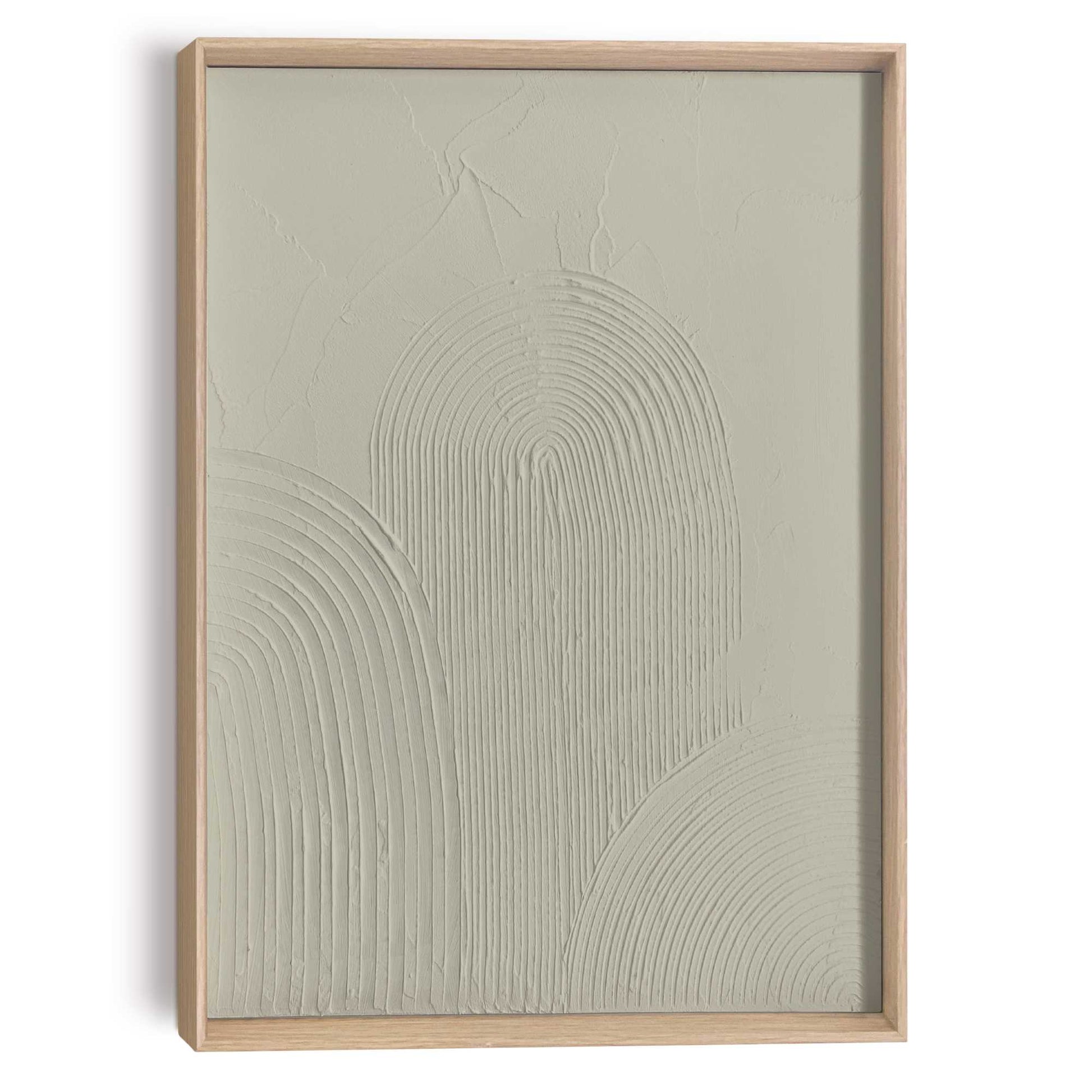 Handmade 3D Art Arches - sage green 40x30
