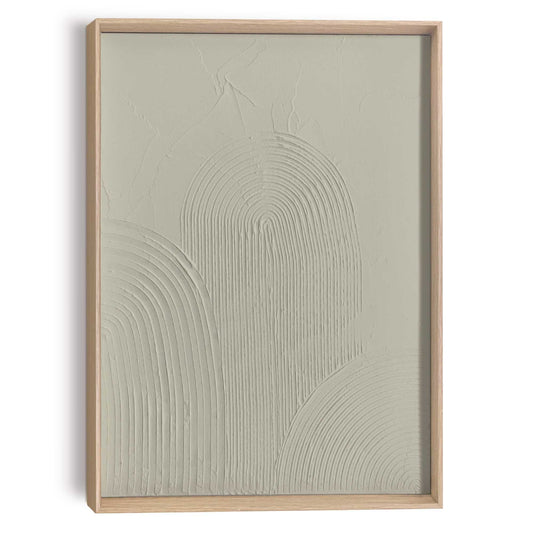Handmade 3D Art Arches - sage green 40x30