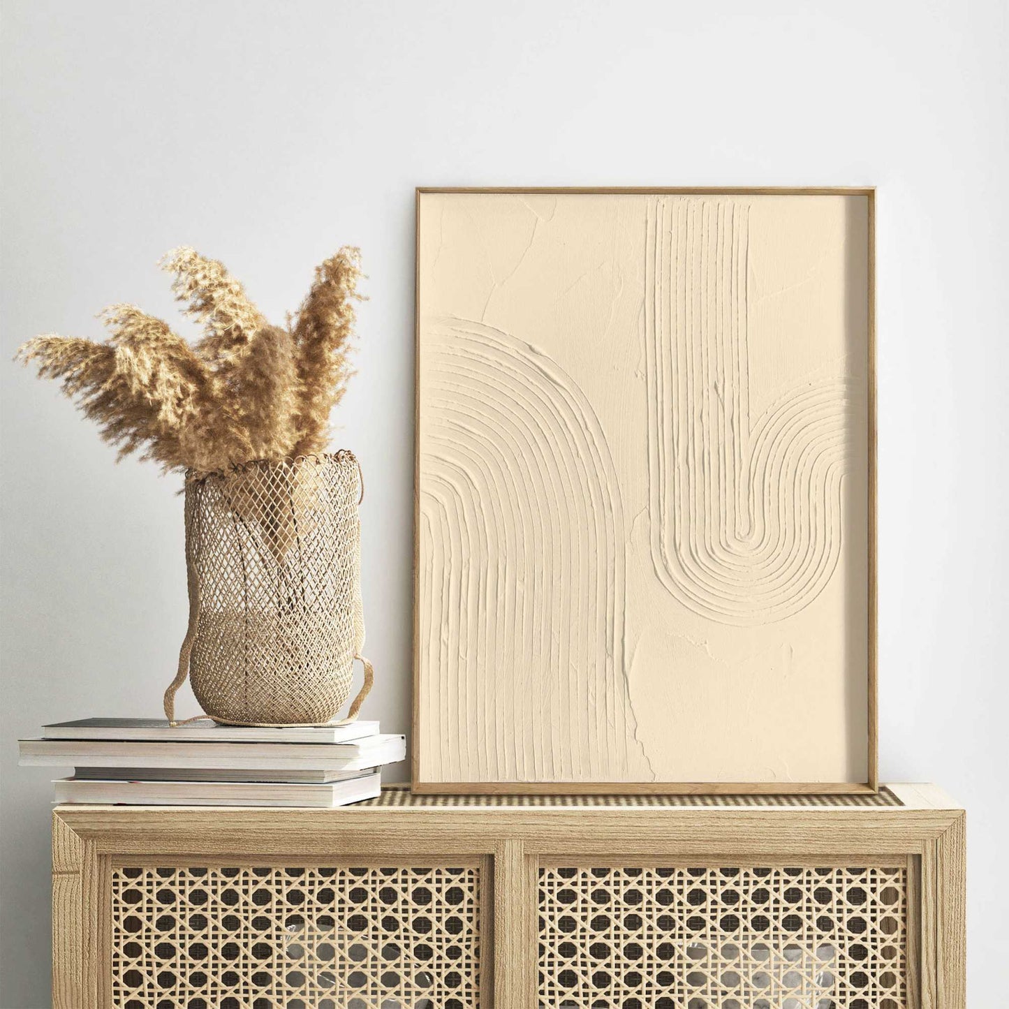 Handmade 3D Art Tubes - sand 40x30