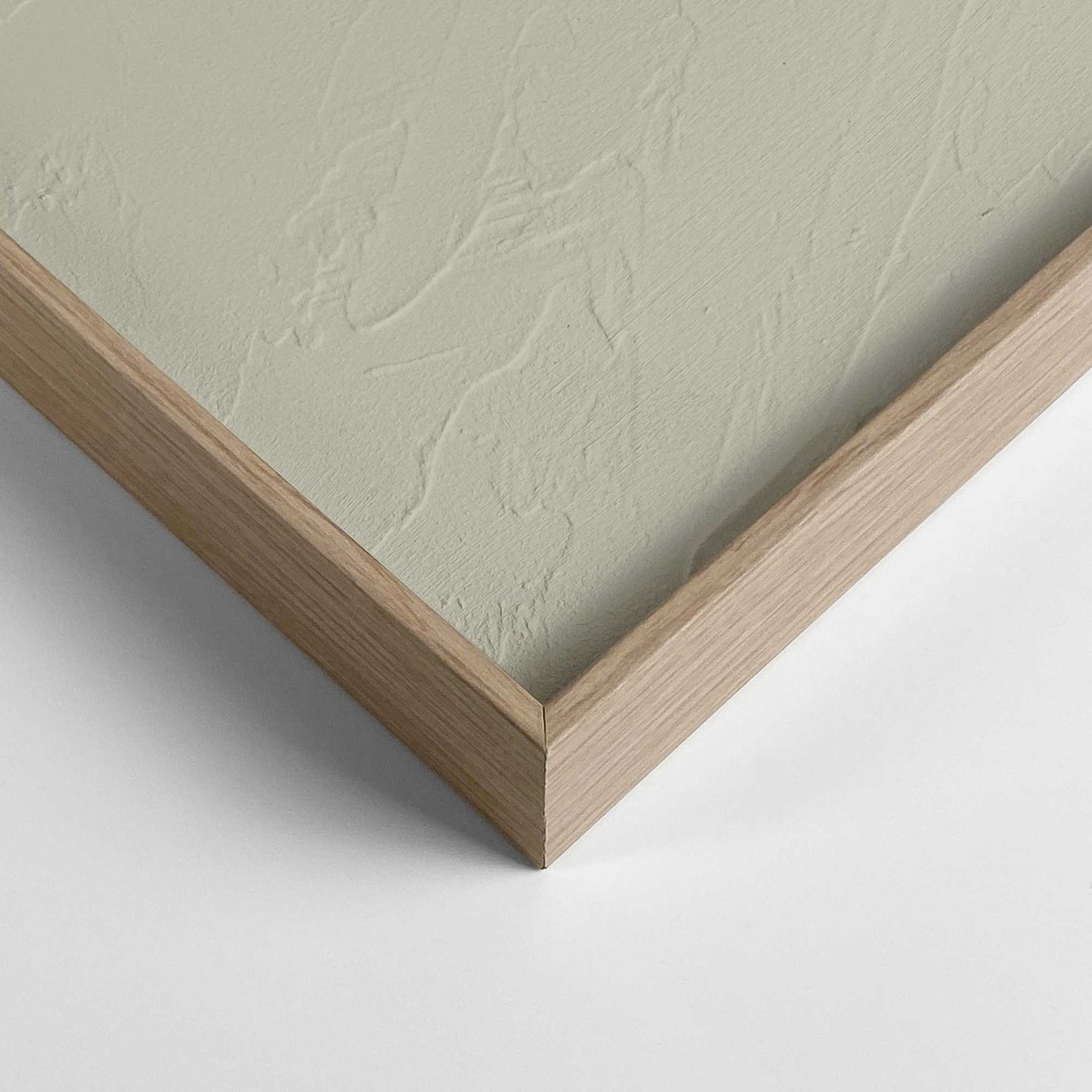 Handmade 3D Art Layers - sage green 70x50