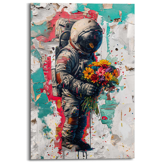 Painting Astro Streetart 90x60