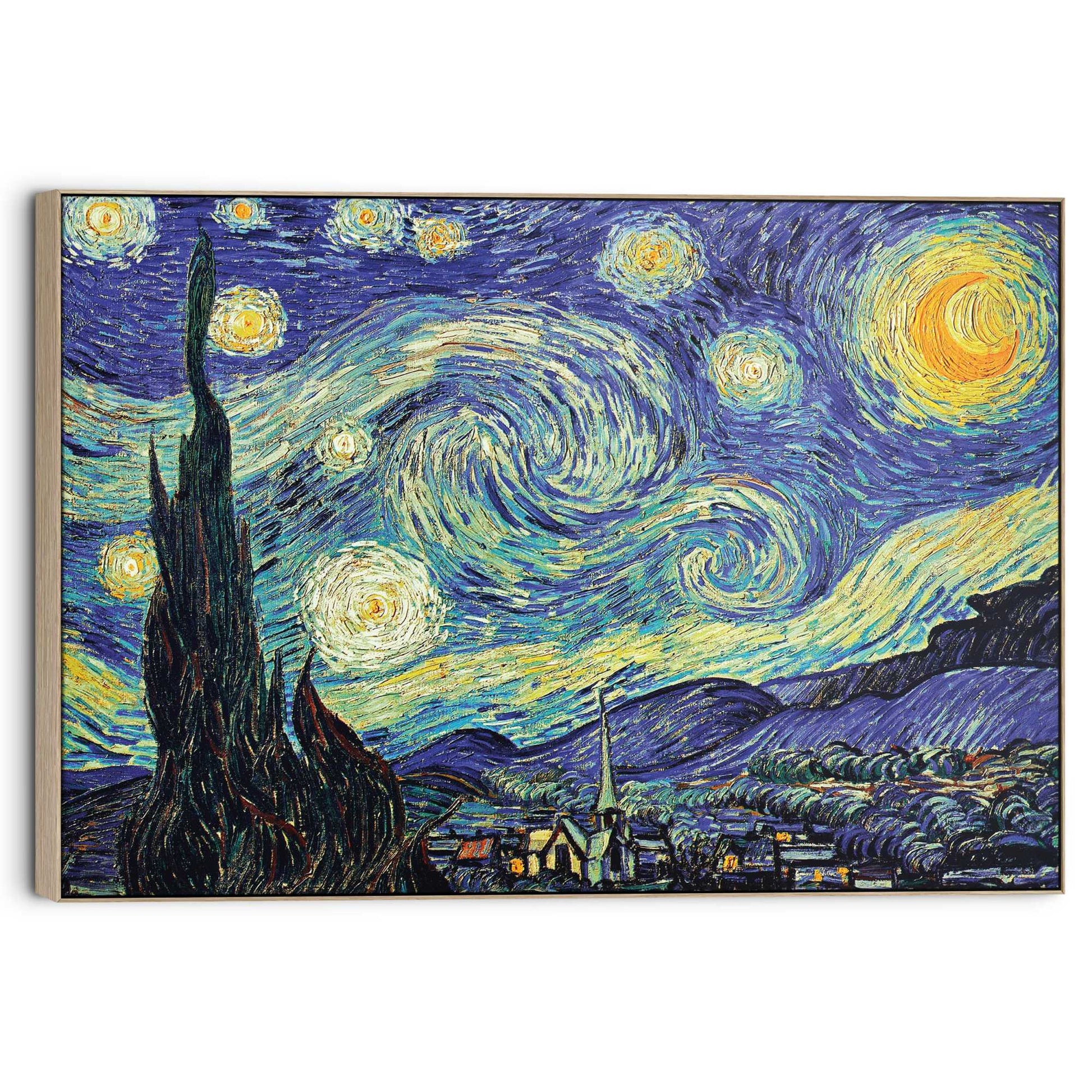 Canvas Van Gogh - the starry night 70x100
