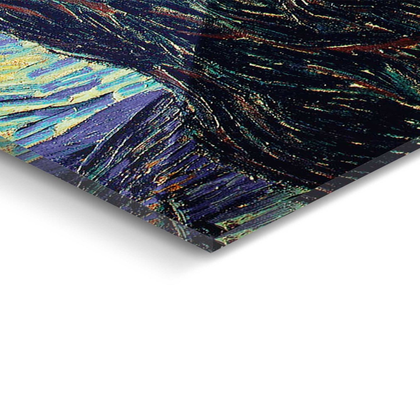 Plexiglass painting Van Gogh - the starry night 70x100
