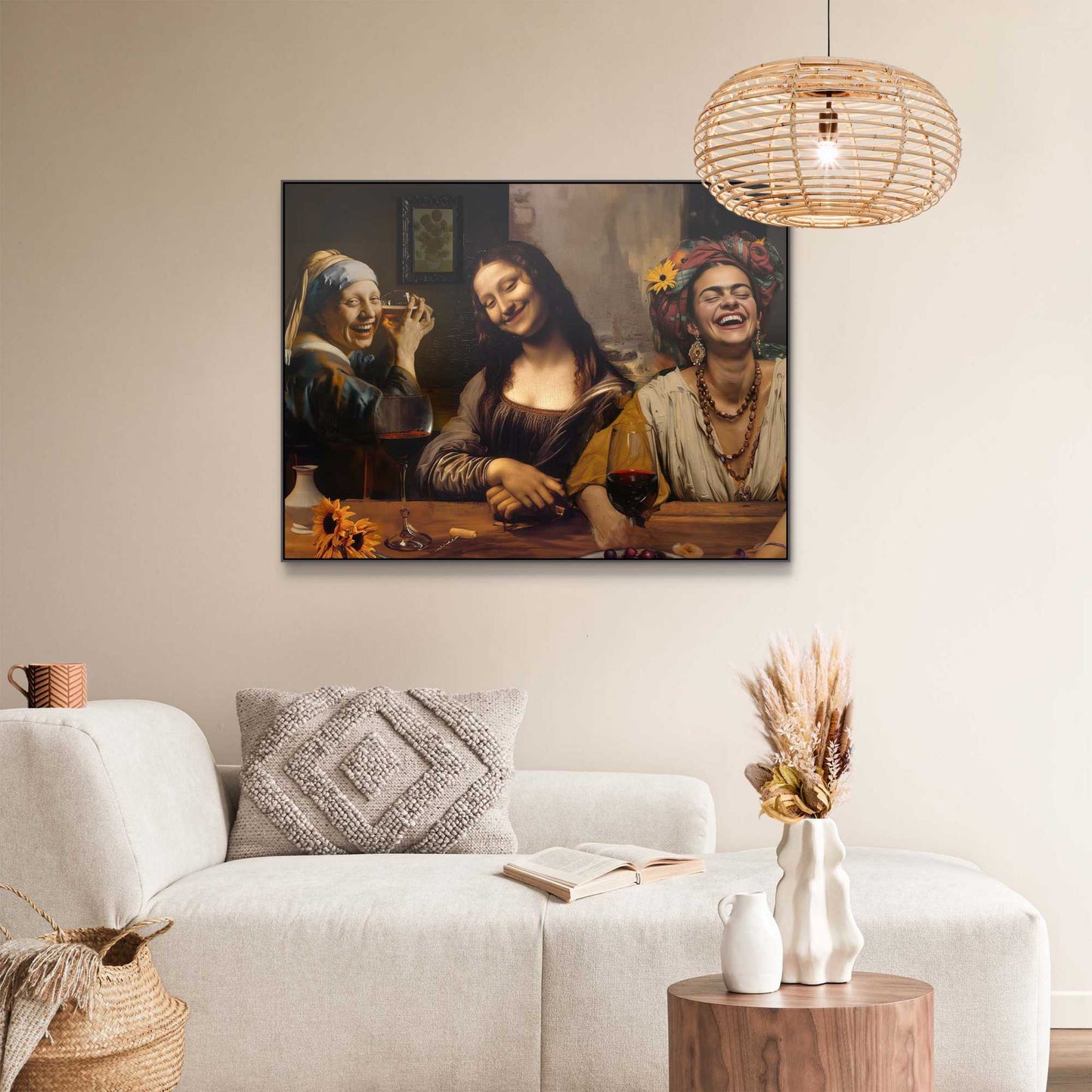 Canvas walldecoration Girls Night Out 60x80