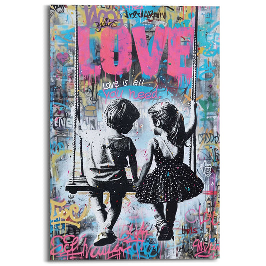 Painting Young Love 90x60