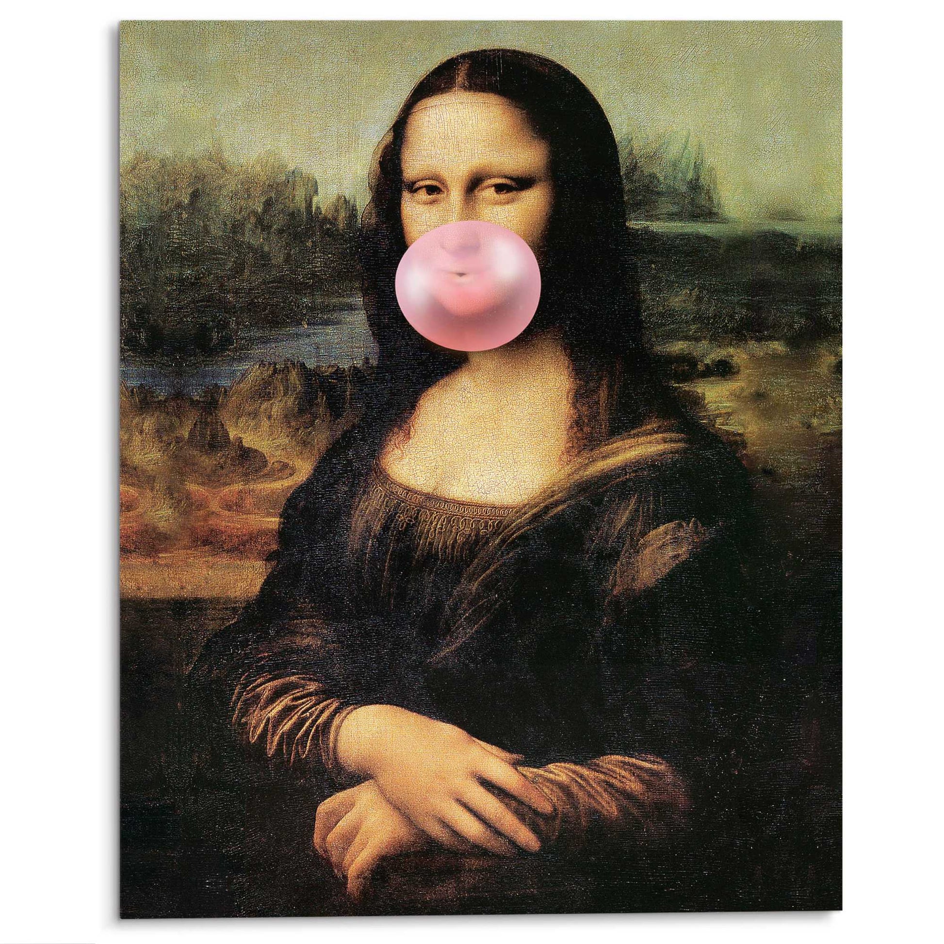 Glass Mona Lisa - gum 49x40