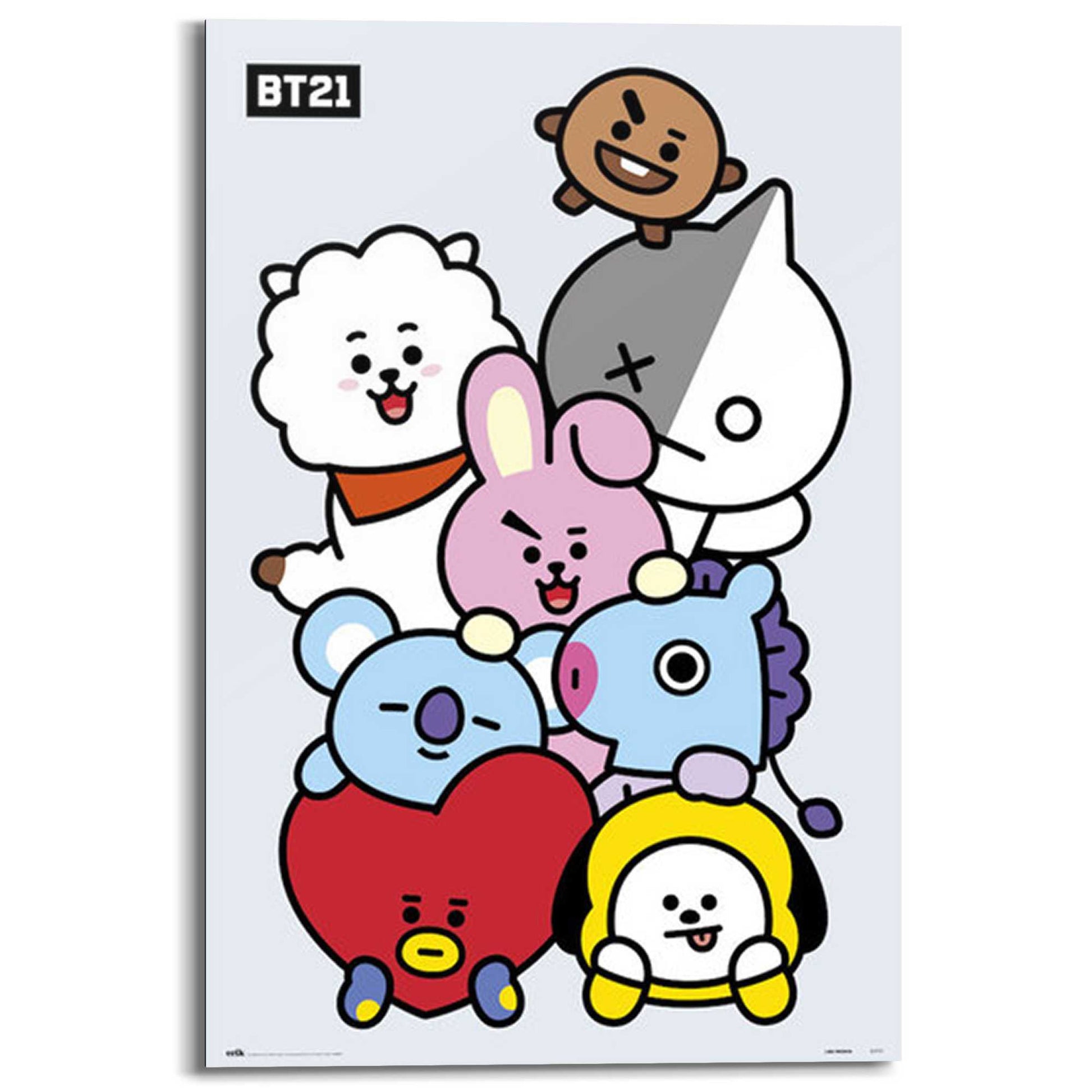 Painting BT21 - Characters 90x60