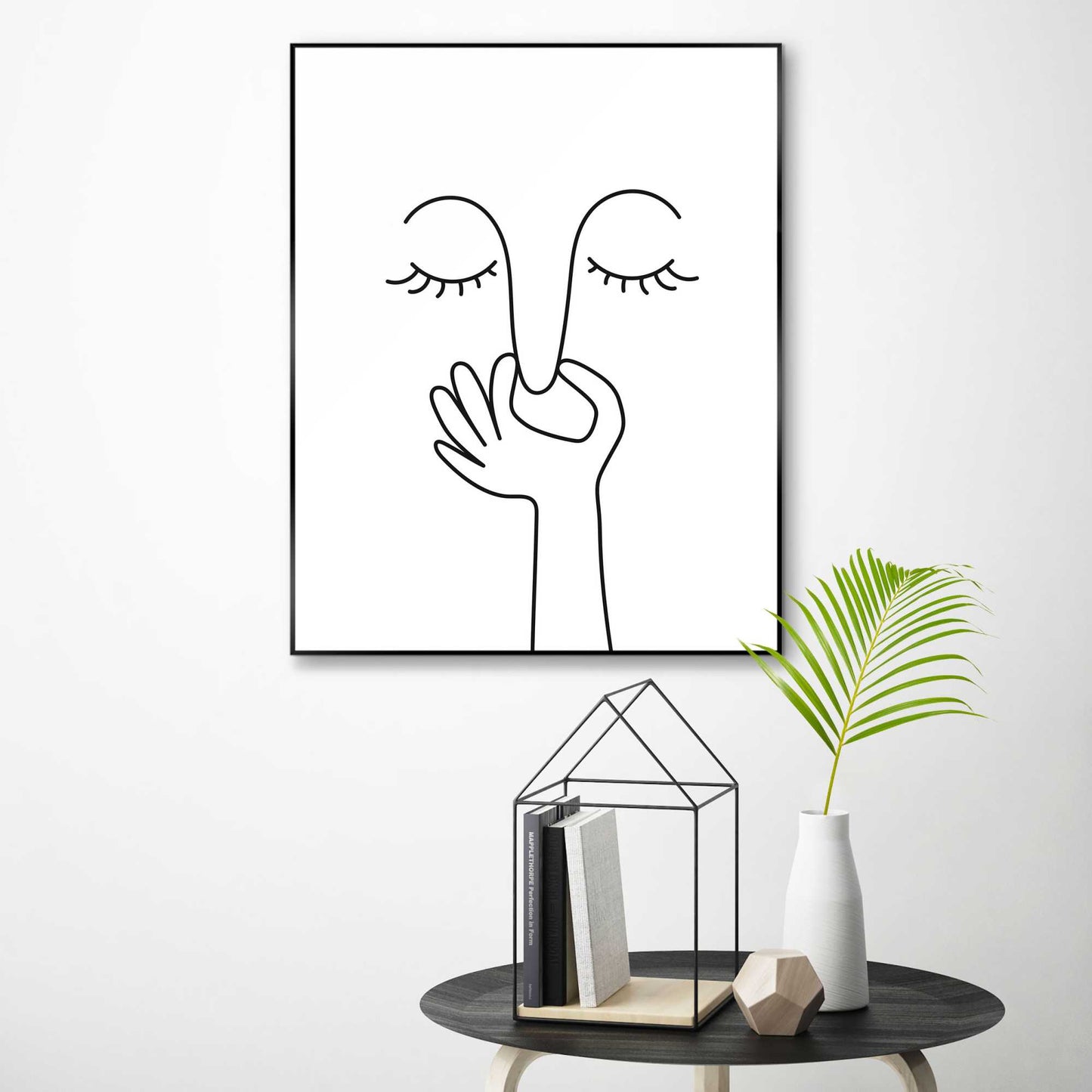 Framed in Black Smelly 50x40