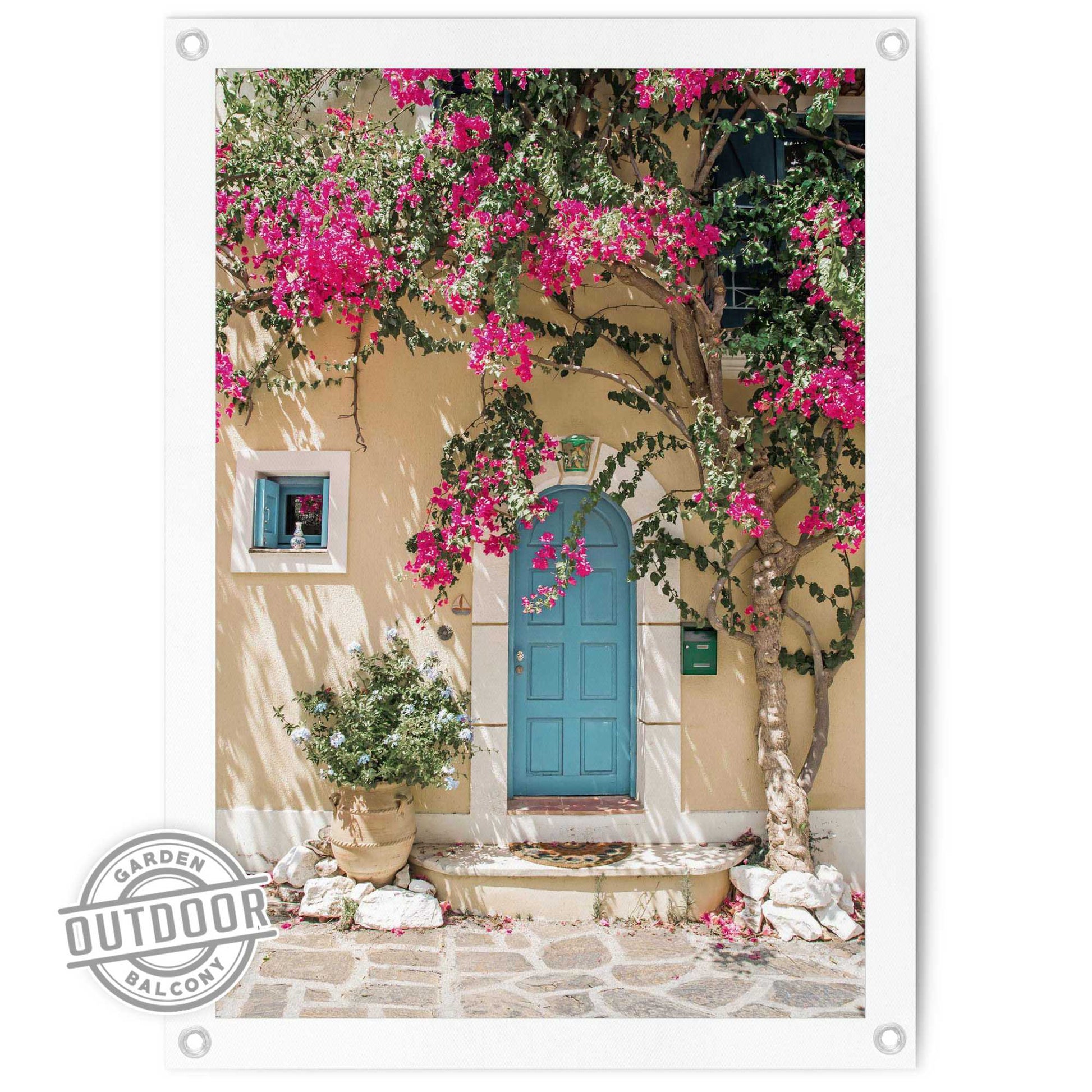 Outdoor Art Floral Facade 70x50