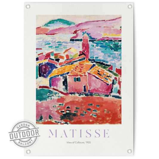 Outdoor Art Matisse - les toits de Collioure 70x50