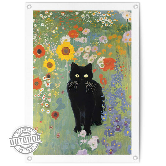 Outdoor Art Gustav's Cat 70x50