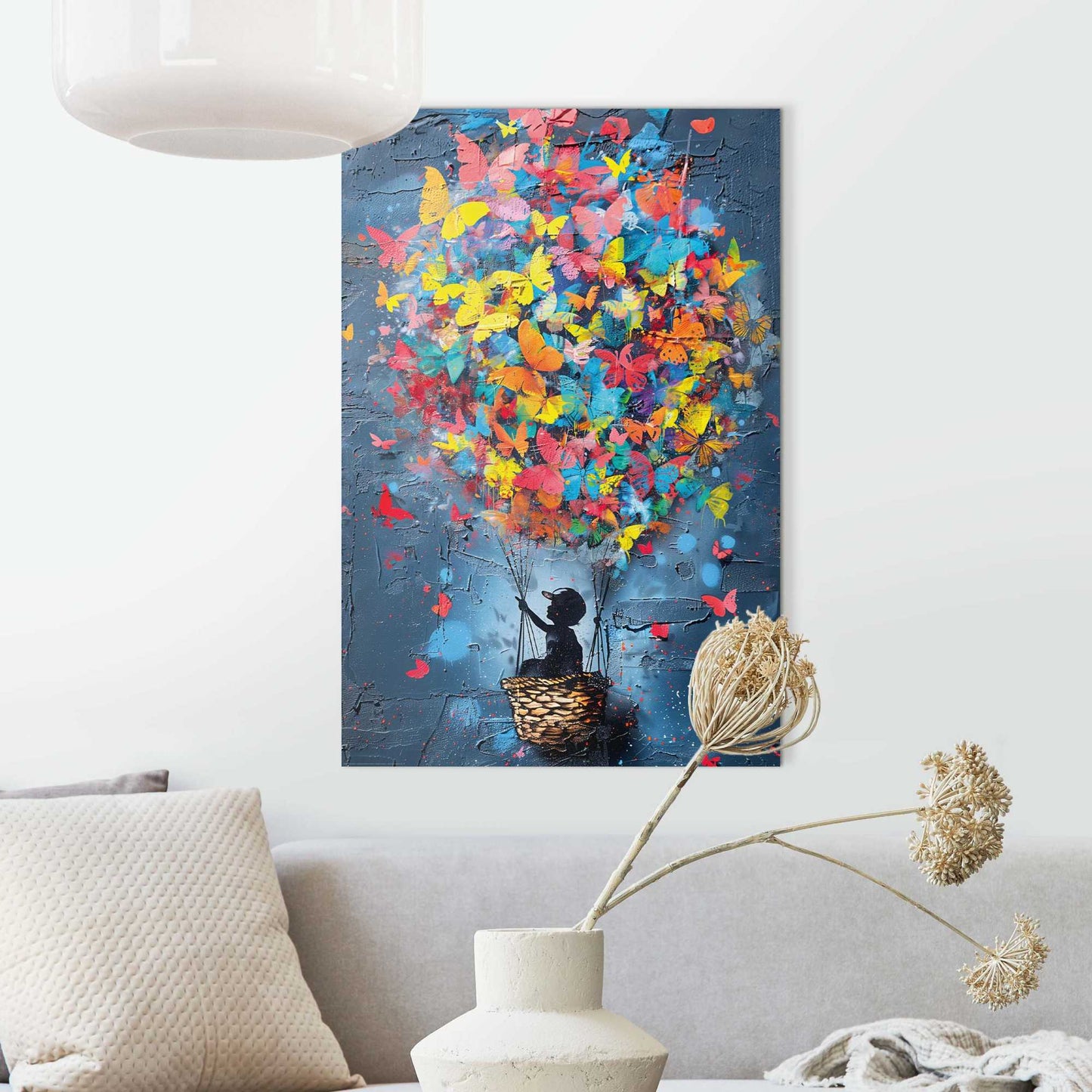 Painting Balloon Kid 90x60