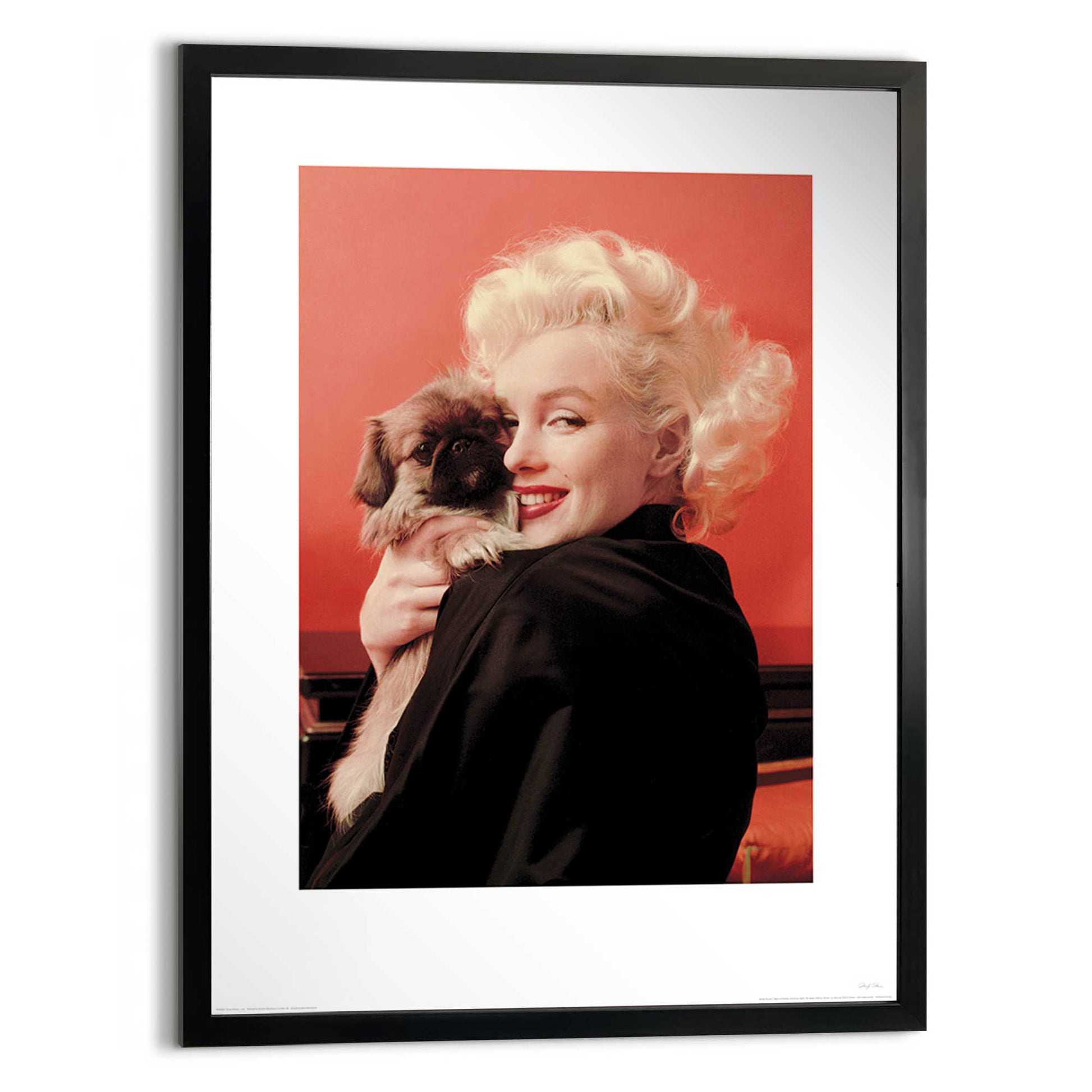 Iconic print in Frame Marilyn Monroe - love 80x60