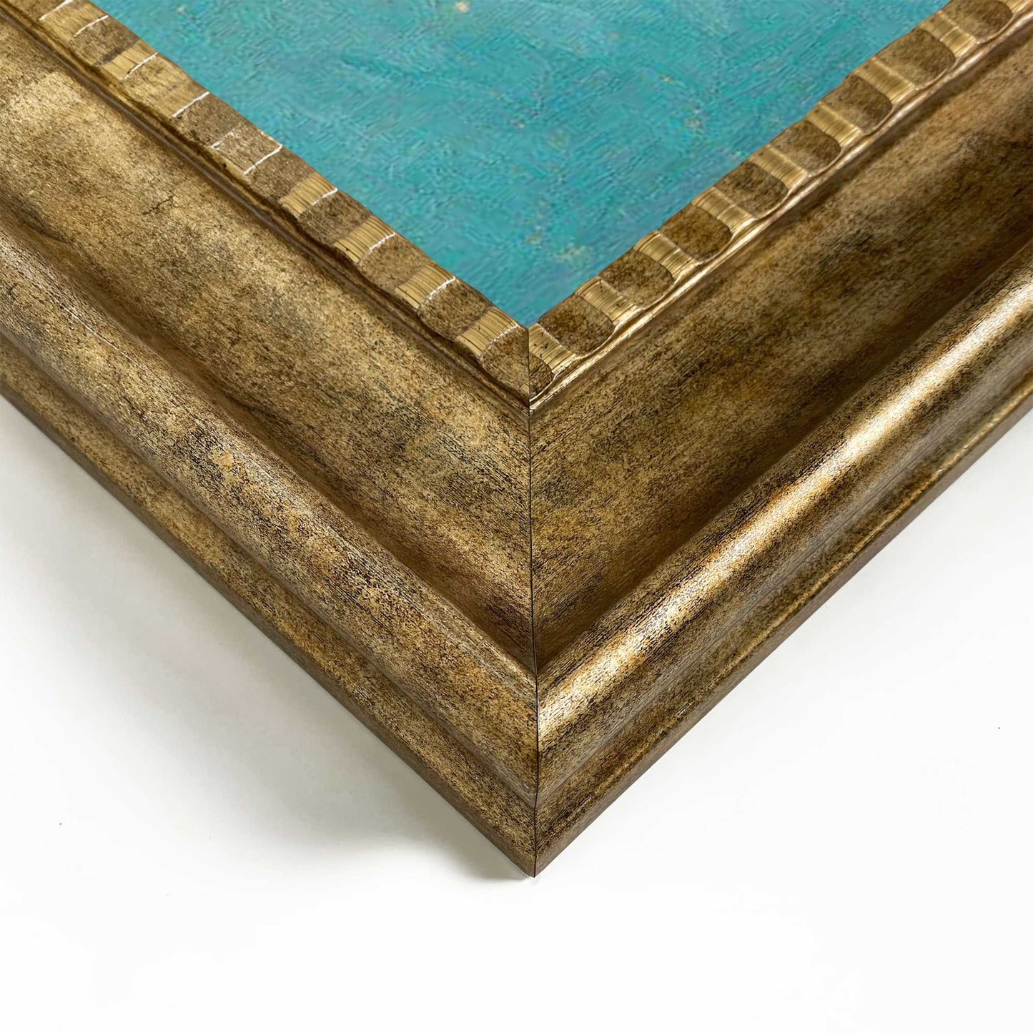 Stylish print in baroque frame Van Gogh - almondblossom 65x55