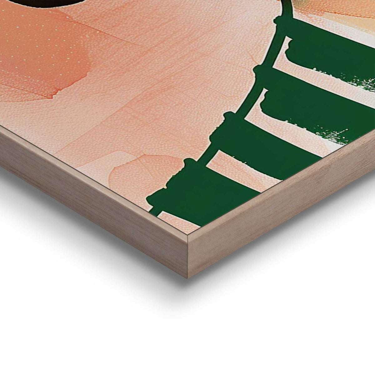 Framed in Wood Face 70x50