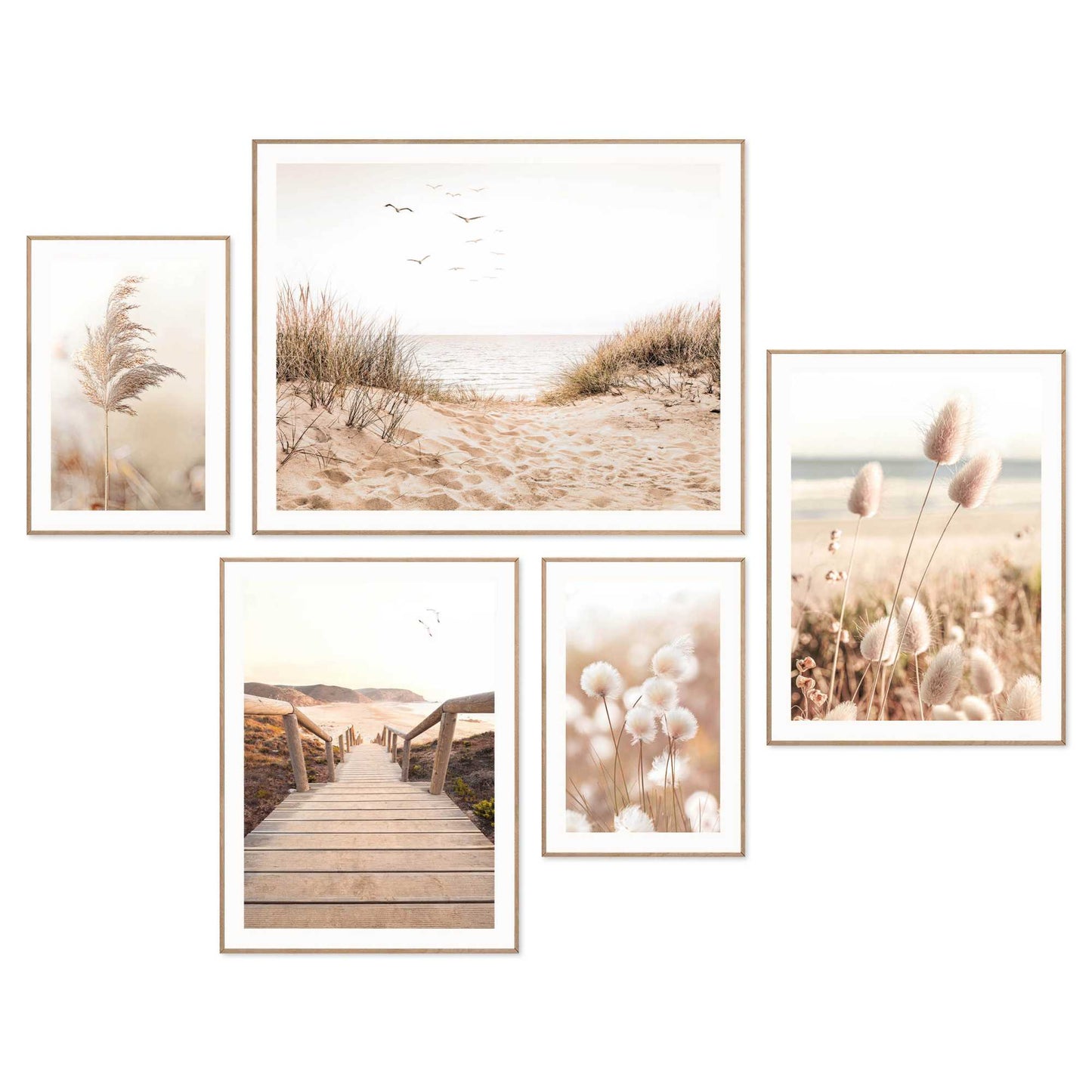 Framed in Wood Beach 50x40