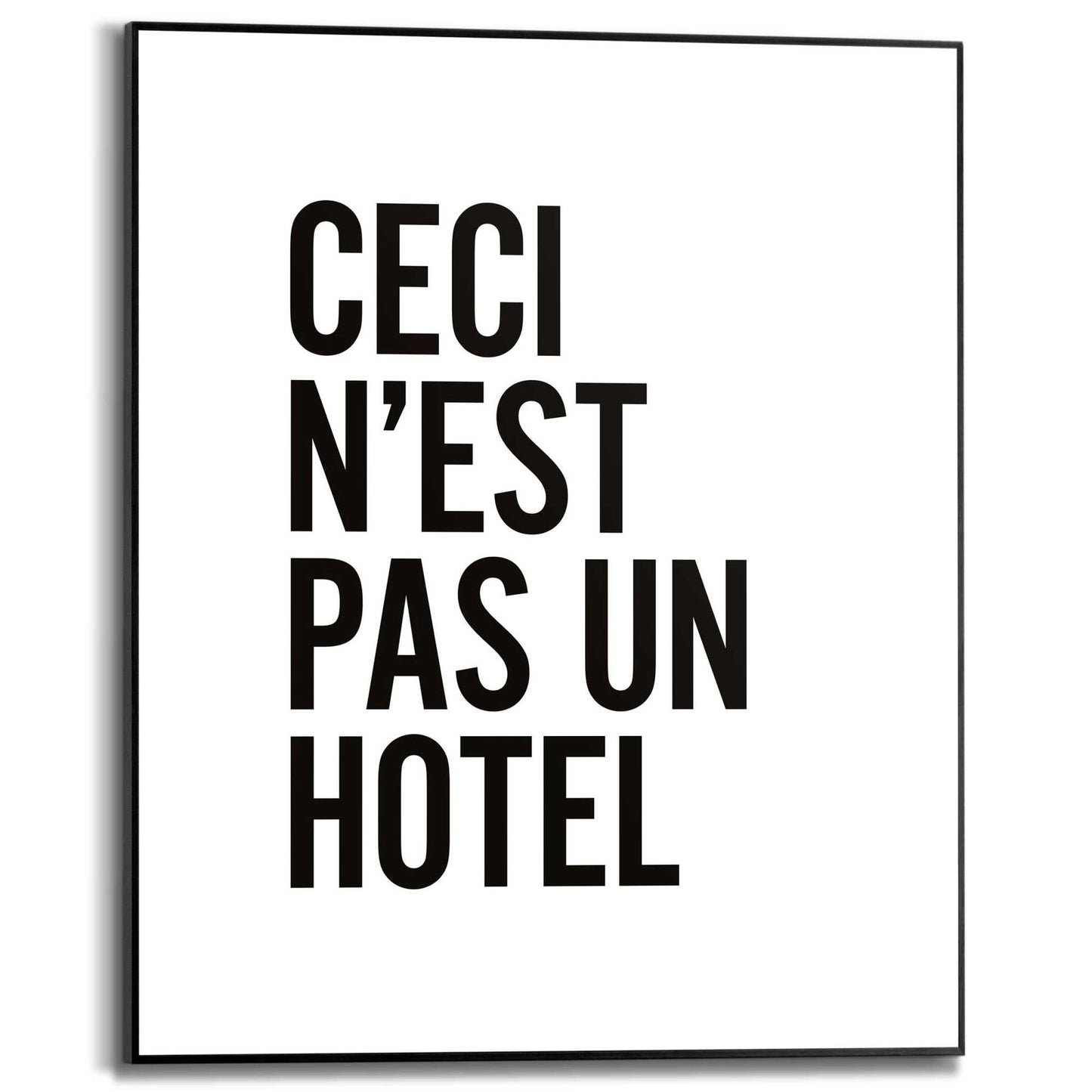 Framed in Black Hotel 50x40