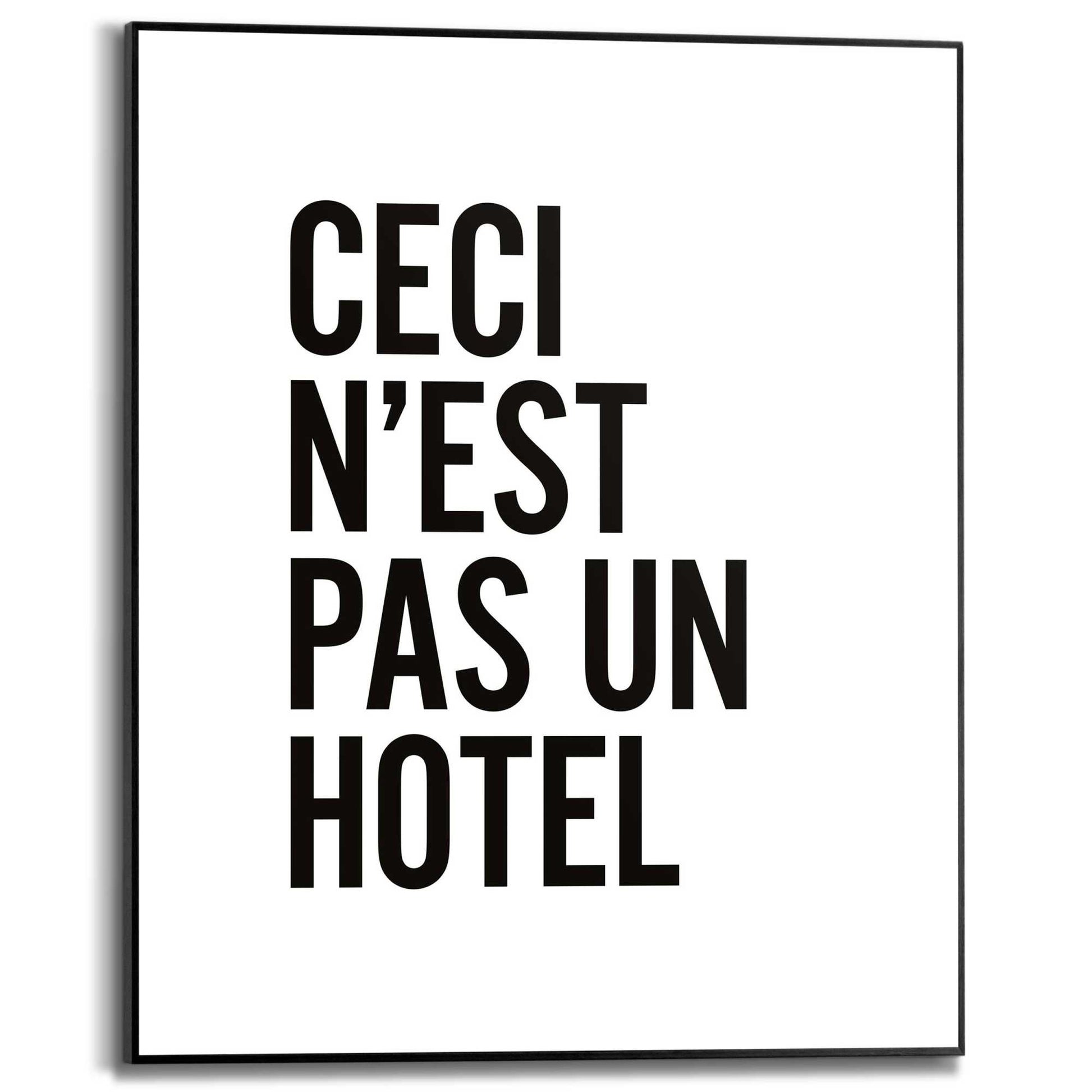 Framed in Black Hotel 50x40