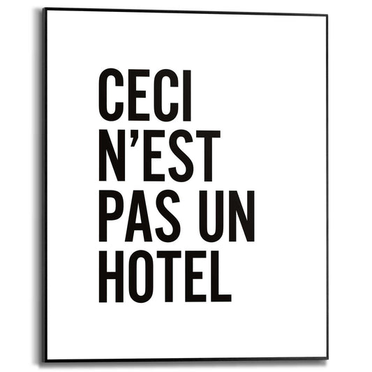 Framed in Black Hotel 50x40