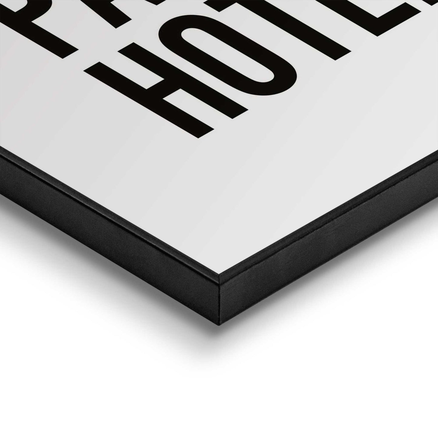 Framed in Black Hotel 50x40