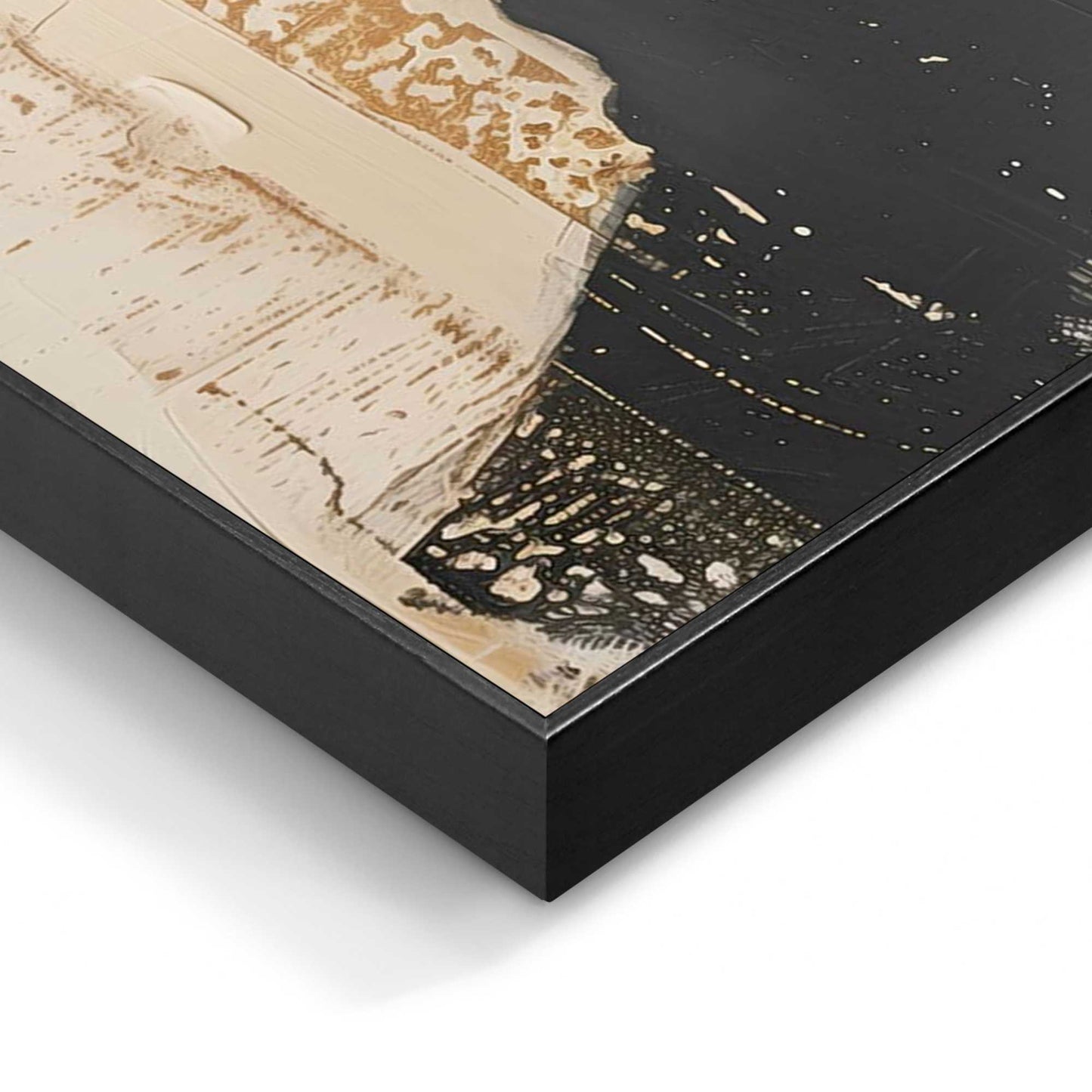 Framed Picture Woman in Gold 90x60