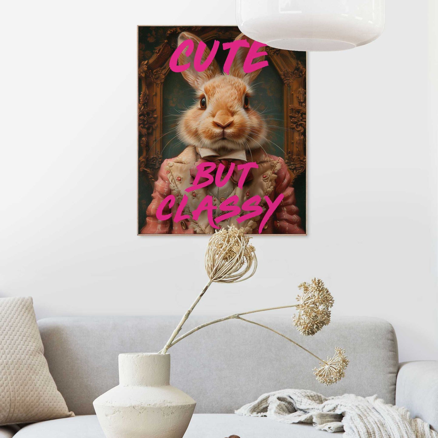 Framed in Wood Cute But Classy 50x40