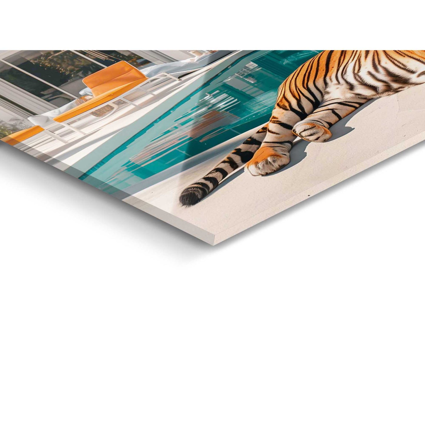 Glass Palm Spring Tiger 49x40