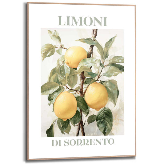 Framed in Wood Limoni 70x50