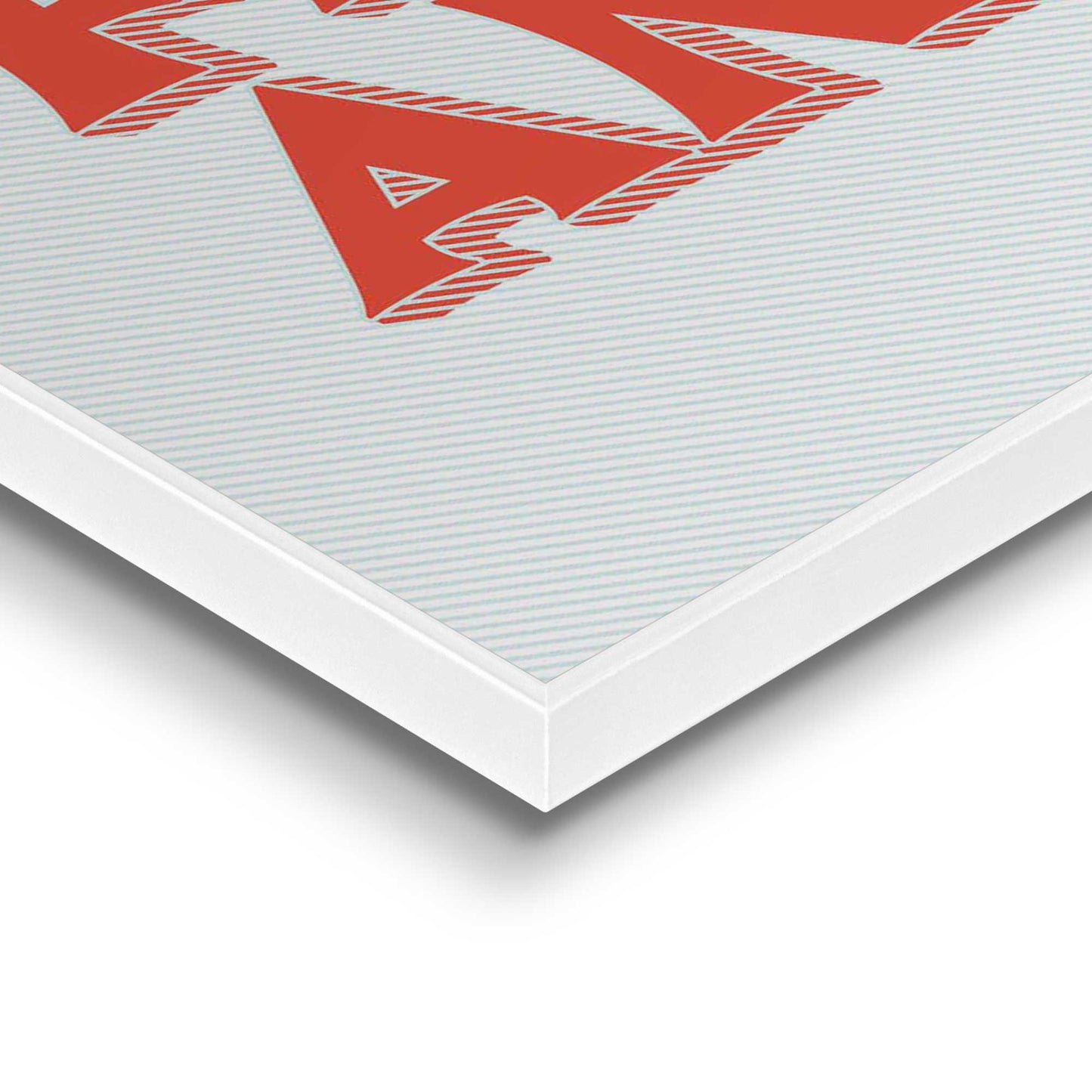 Framed in White Wash Your Hands 50x40