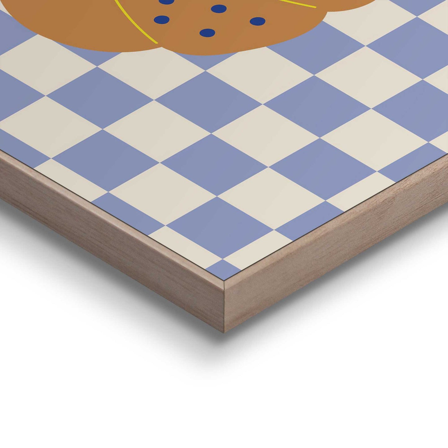 Framed Poster Un Croissant 50x40