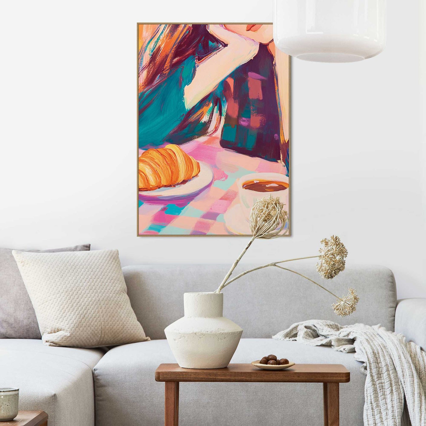 Framed Poster Breakfast Dreaming 70x50