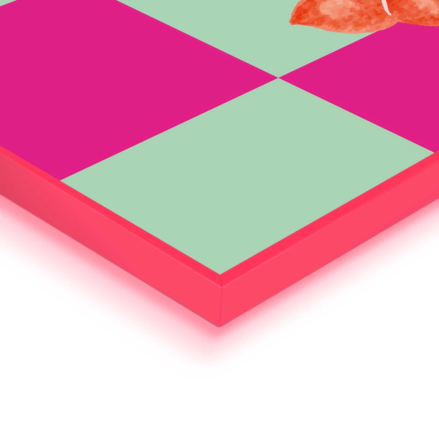 Framed Poster Checkers Lobster 70x50