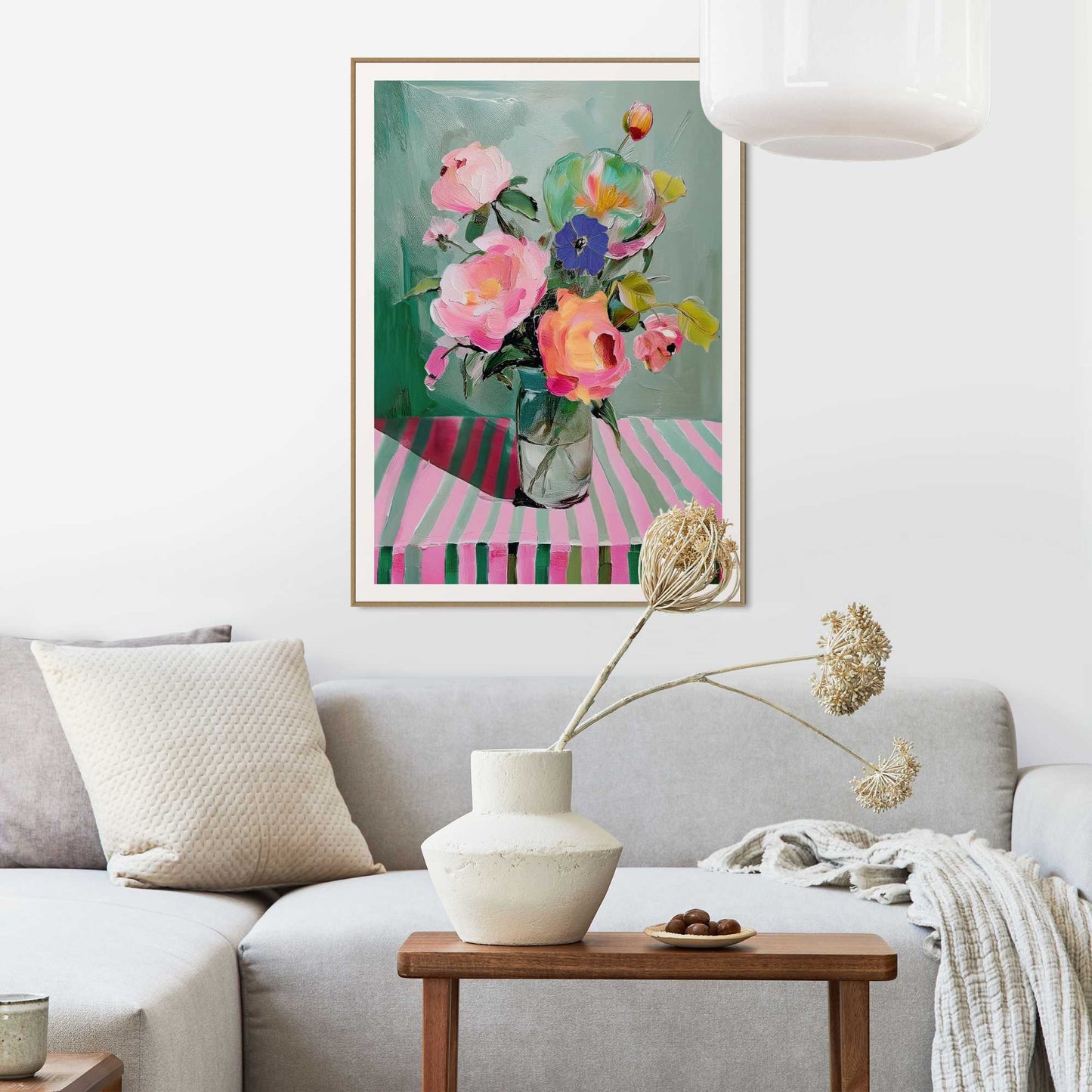 Framed Poster Blossoms in Bloom 70x50