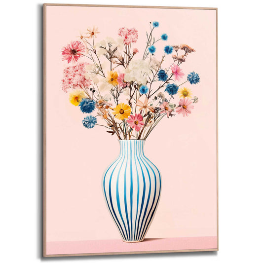 Framed Poster Fresh Vase 70x50