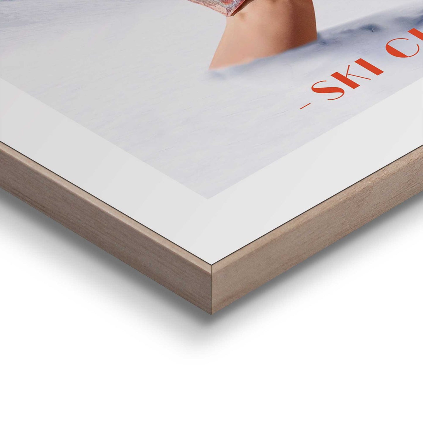 Framed Poster Apres Ski 50x40